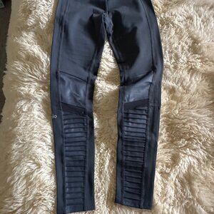 ALO High-waist Moto Leggings